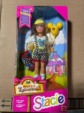 Stacie Mickey's Toontown Doll - Disney, Mattel 11587 NIB